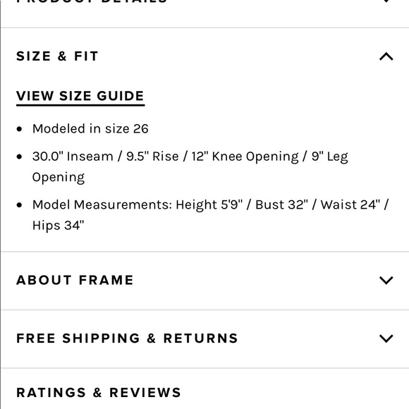 Frame Jeans - Picture 7 of 8